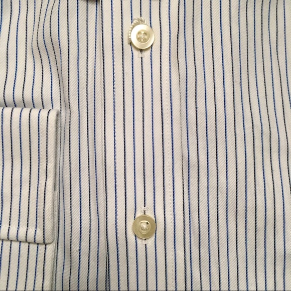 NWT Michael Kors Striped Men’s Dress Shirt - Picture 3 of 4